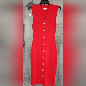 NYC Elegant Red Dress. Size XS